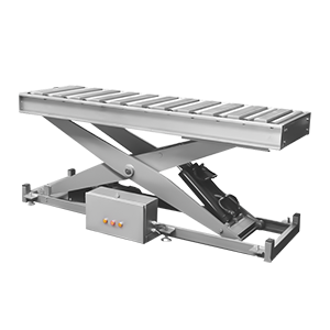 化工灌裝作業(yè)中軌道行走升降平臺的精準效果